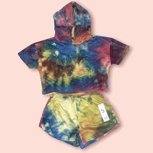 Brand New Tye Dye Short Set 2Pc‼️